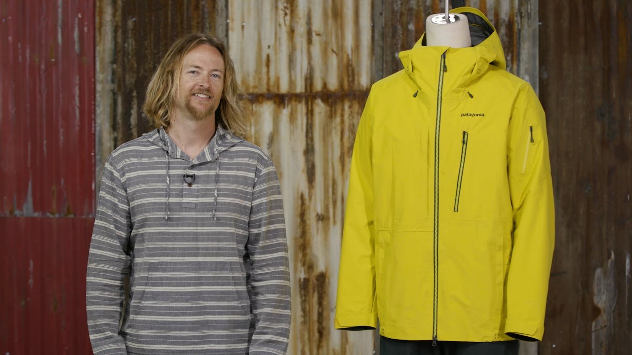 Patagonia Men's PowSlayer Jacket - YouTube