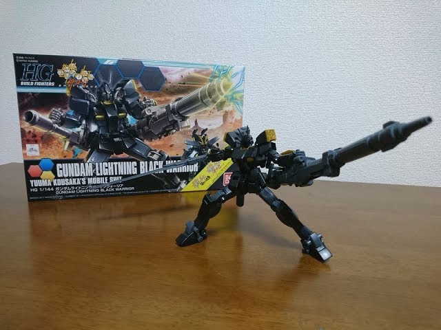 It's not just black!) HGBF 1/144 Gundam Lightning Black Warrior