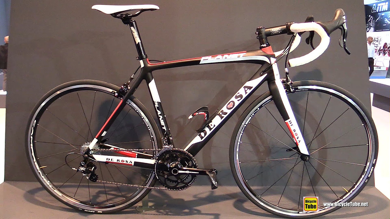 2016 De Rosa Planet Road Bike - Walkaround - 2015 Eurobike - YouTube