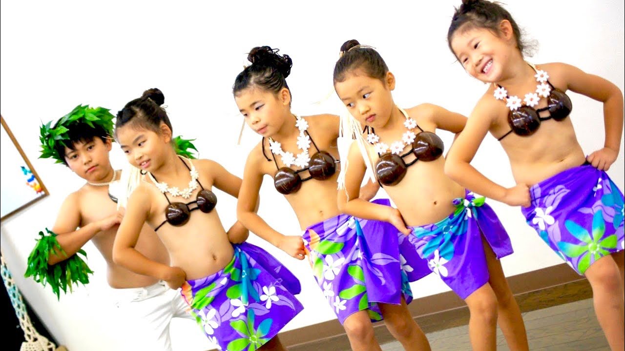 みんなが笑顔になれるキッズタヒチアンダンス🌺 - YouTube