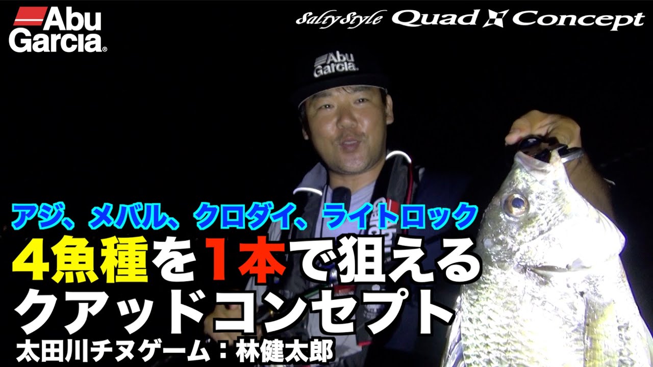 アジ、メバル、クロダイ、根魚を1本で狙える 便利なロッド「クアッド