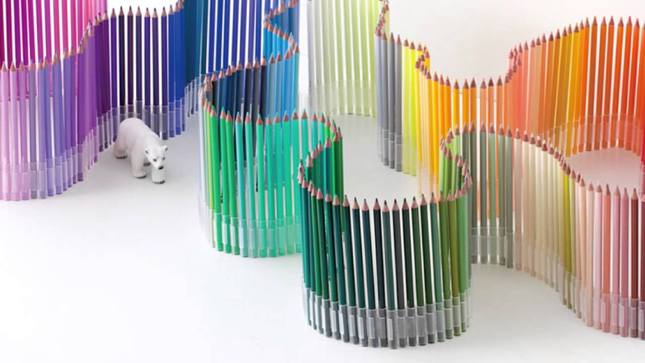 フェリシモ 500色の色えんぴつコンセプトムービー - YouTube