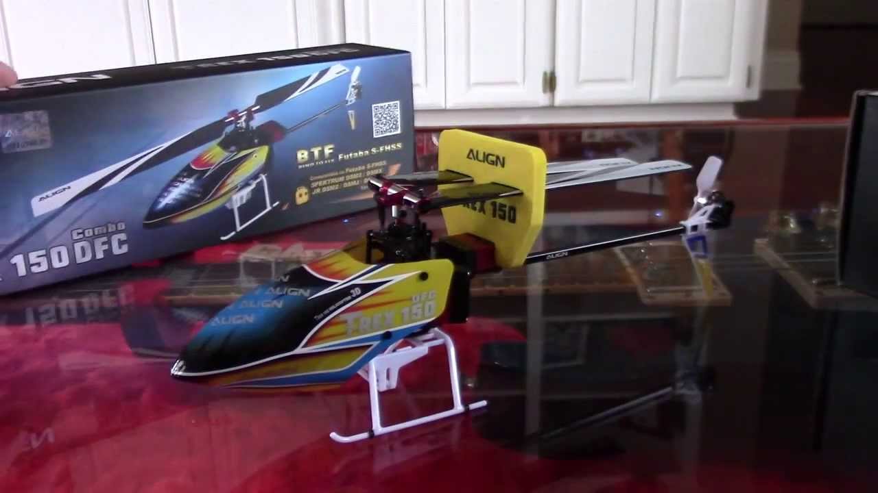 Align T-Rex 150 size comparison with Nano, Mcpx BL and 130 X - YouTube