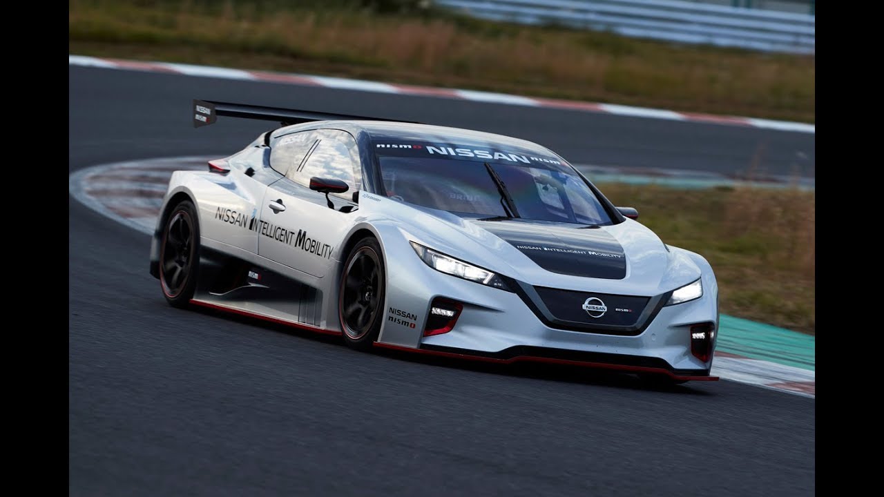 Nissan's Leaf NISMO RC Electric Race Car Wows With 322 HP and AWD