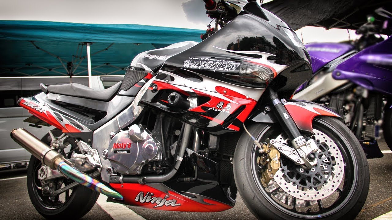 Kawasaki ZX-11 Custom Bike K-2 PROJECT - YouTube