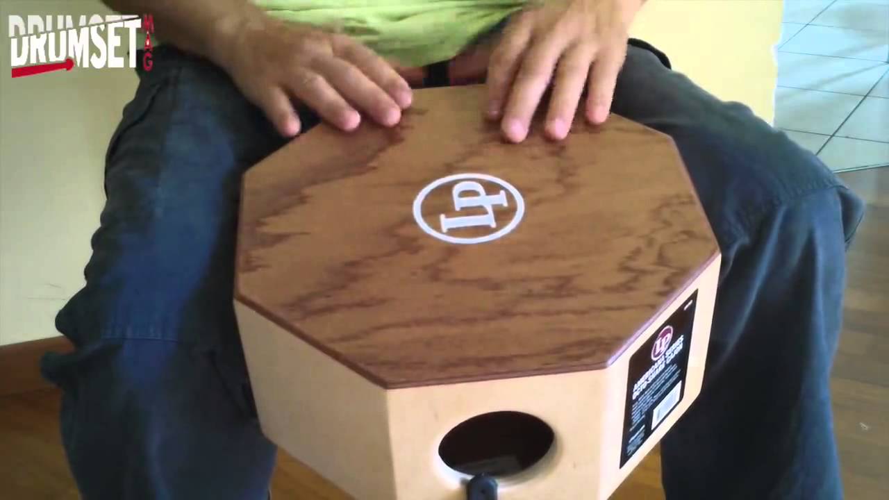 LP Octo Snare cajon, test - YouTube