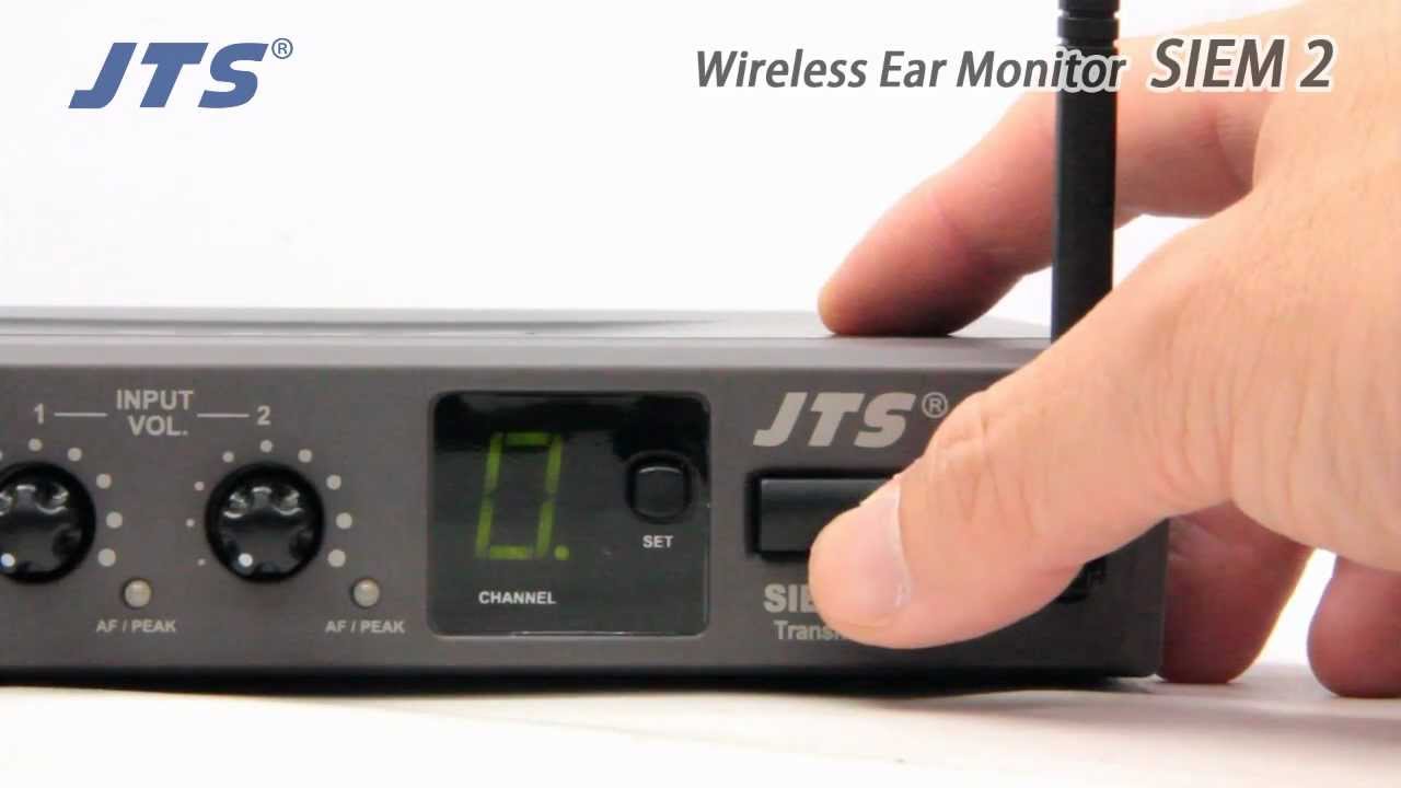 JTS、SIEM-2、インイヤーモニターシステム、イヤモニ、800MHz