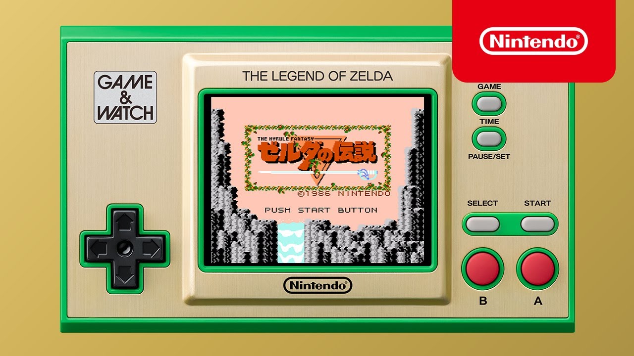 ゲームアンドウォッチ スーパーマリオ ゼルダ 任天堂の「ゲーム