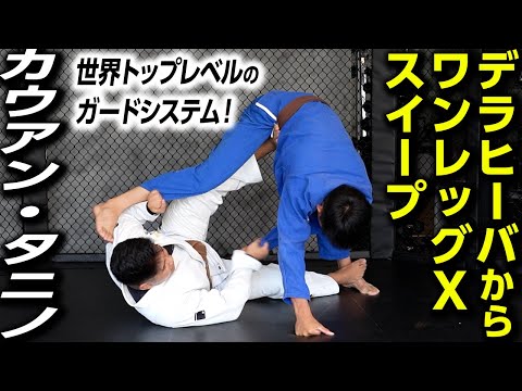 Kawan Tanino] One-Leg X Sweep from Dela Riva | World Class Guard