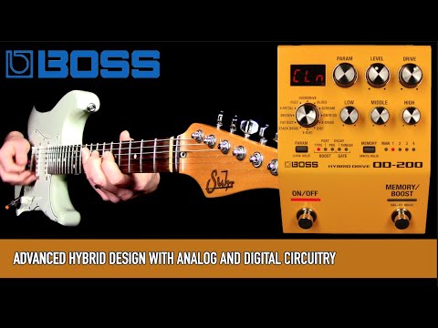 BOSS OD 200 Hybrid Overdrive - YouTube