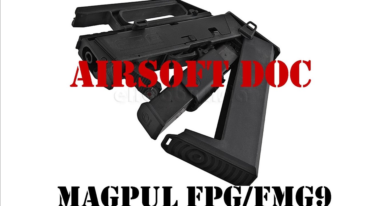 Magpul KWA PTS FPG (Folding Pocket Gun - AKA FMG9) - Airsoft Doc