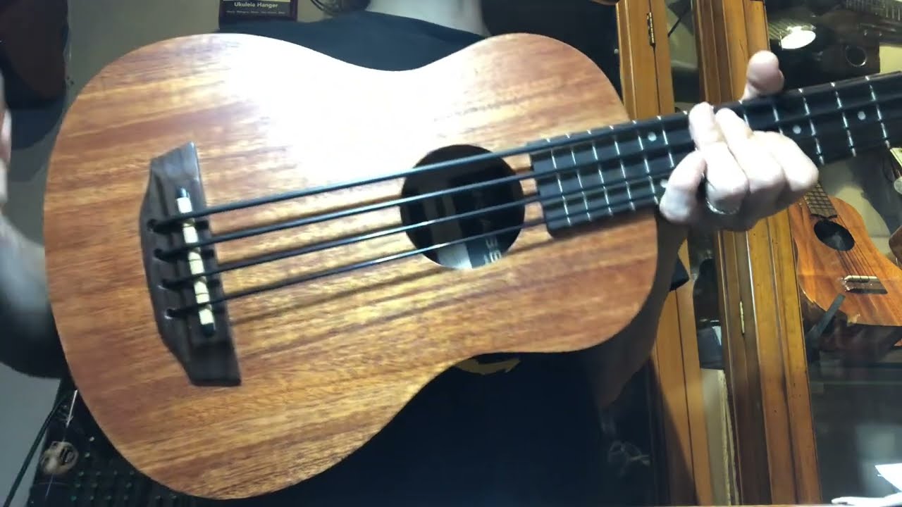 KALA ウクレレベース UBASS-NOMAD-FS 最安U・BASS レビュー - YouTube