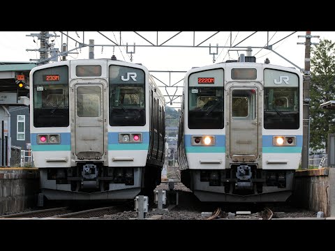 JR東海エリアにJR東日本の211系！】JR飯田線 2220M 快速みすず 飯田