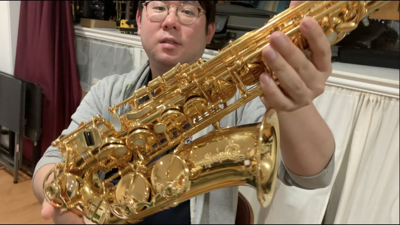アルトサックス】超美品金メッキアルト、響きがすごい Selmer SerieⅡ