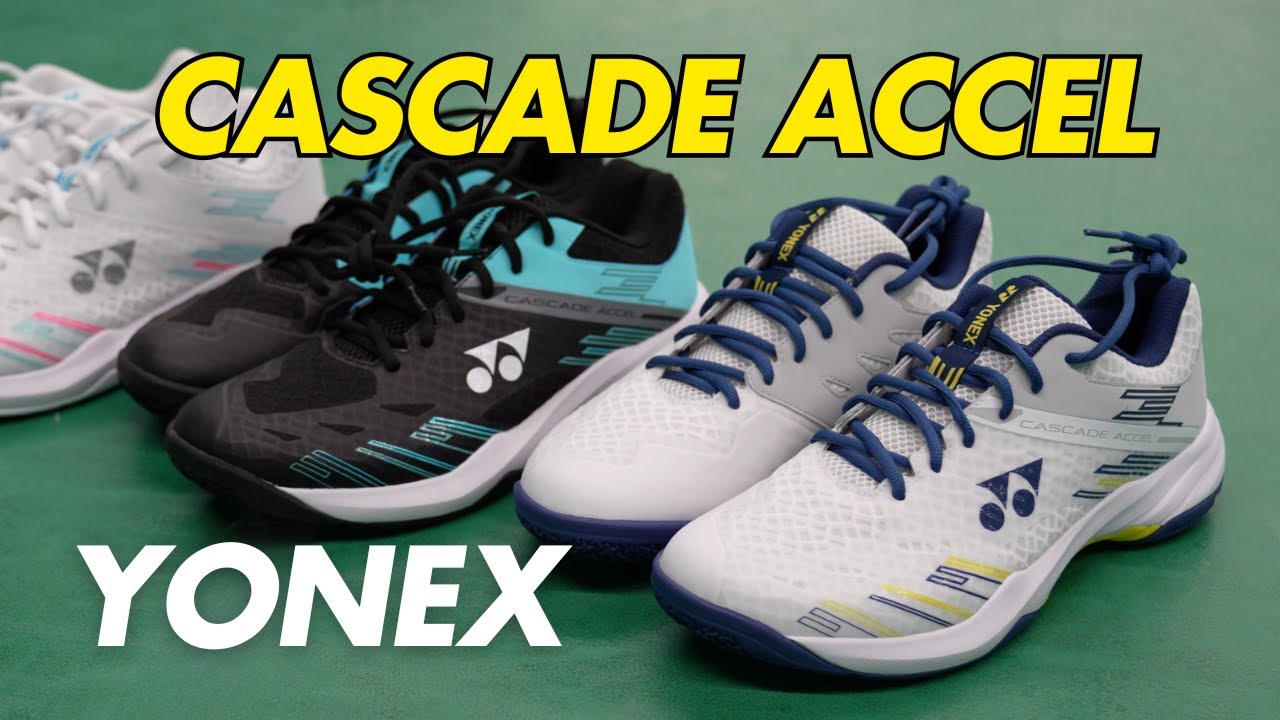 Yonex Cascade Accel Wide (Black/Ice Blue) – JoyBadminton