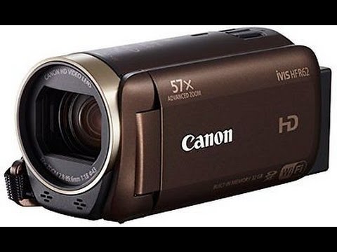 Canon Vixia HF R62 Camcorder review and test quality - YouTube