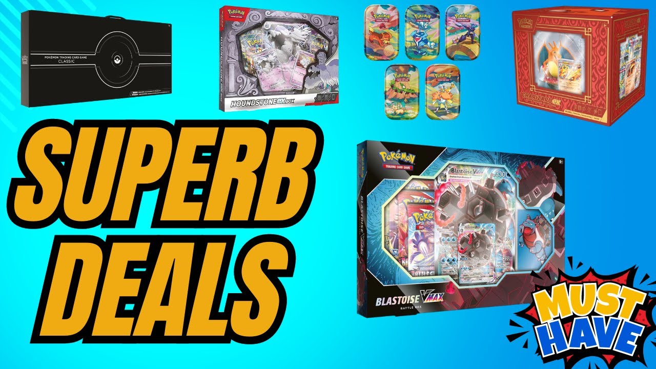 SUPERB DEALS! Take Advantage of These Pokémon Product Prices