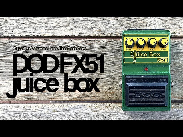DOD Juice Box FX51 - YouTube