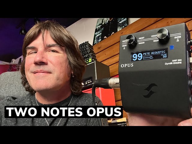 SMALLEST GUITAR SUPER PROCESSOR!!? Two Notes OPUS - YouTube