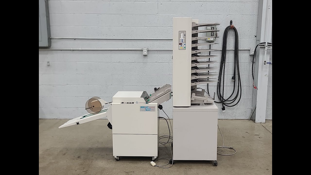 Booklet Pro 6100 Booklet Maker | Boggs Equipment