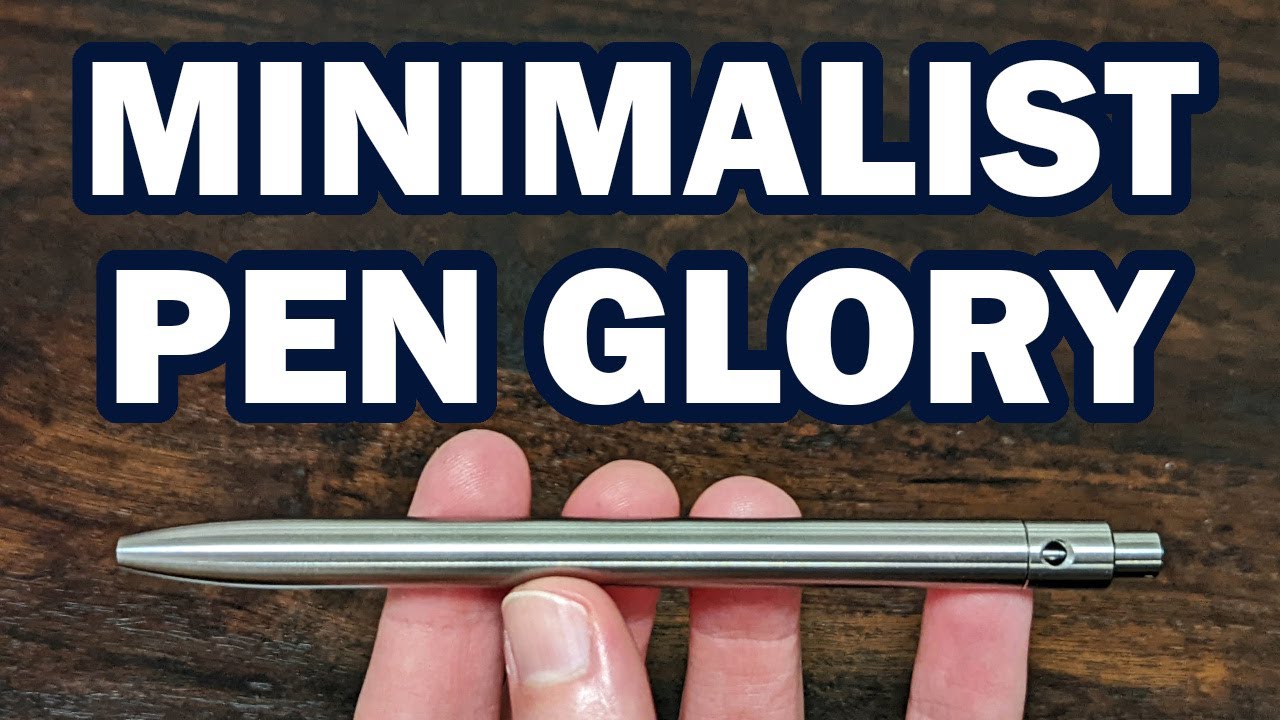 Autmog Titanium 36 Click Pen - Small Details Review - Small Craft