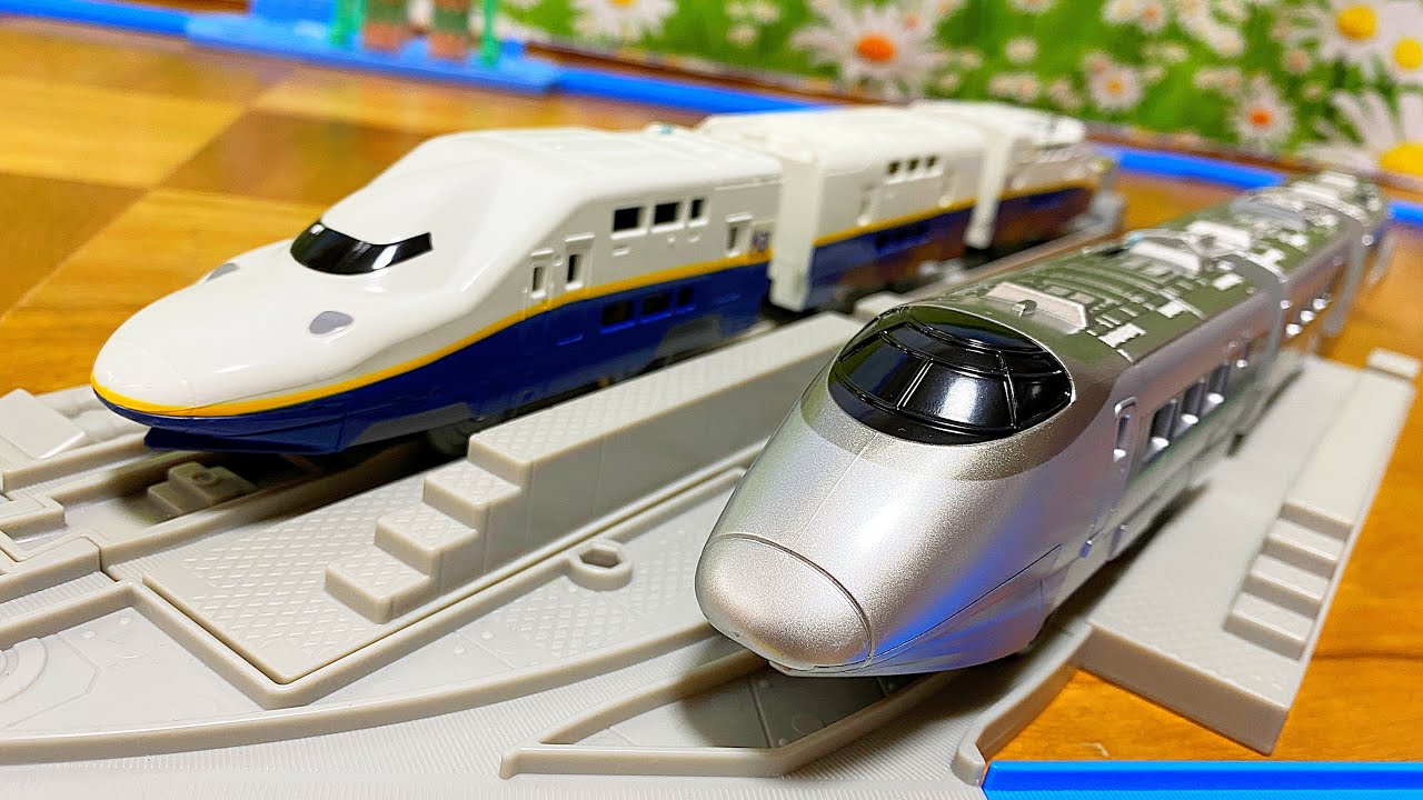 プラレール 400系 つばさ & E4系 Max 連結セット 未開封品 プラレール