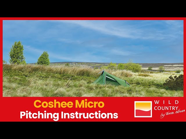 Coshee Micro tent pitching video | Wild Country - YouTube