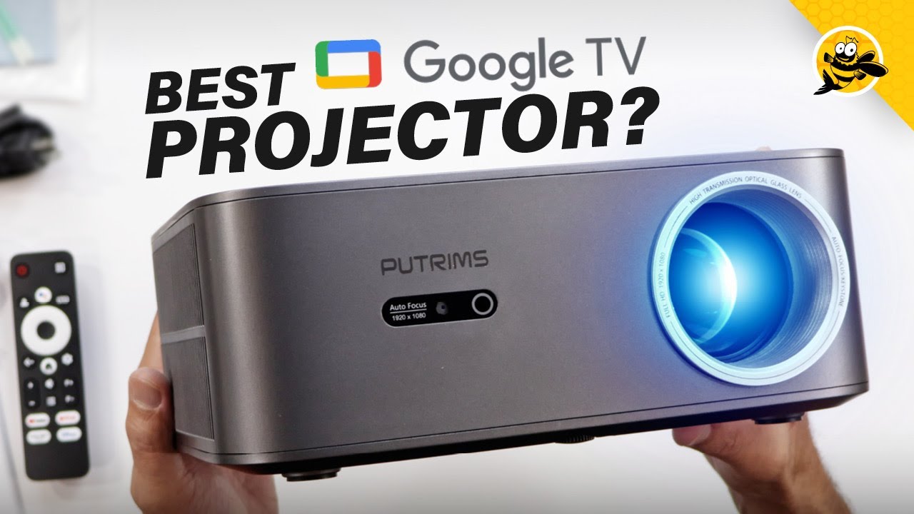 BEST NEW Projector UNDER $300? (PUTRIMS K12) - YouTube