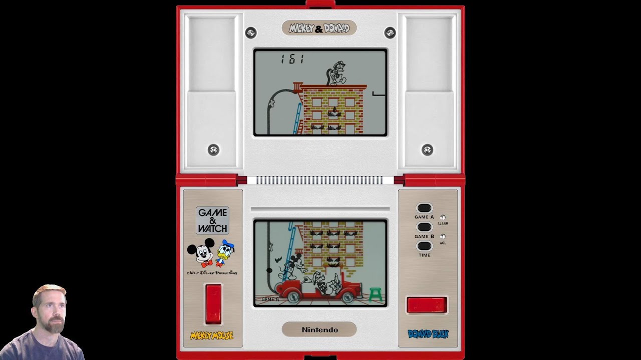 Nintendo Game & Watch: Mickey & Donald MAME Gameplay - YouTube