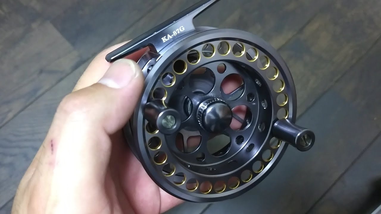 ヘチ用リール！プロマリン海将黒鯛の紹介&回転能力検証♪ - YouTube