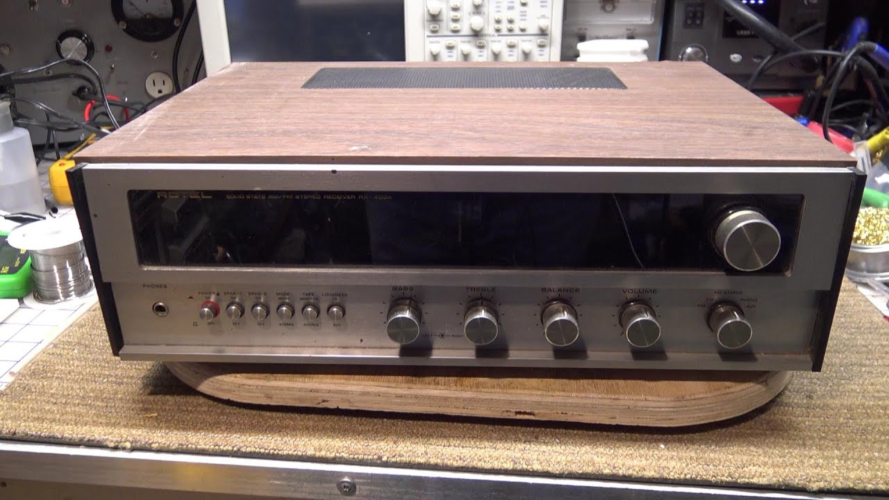 ジャンク】ROTEL RX-402 チューナー ラジオ アンティーク Rotel RX-402