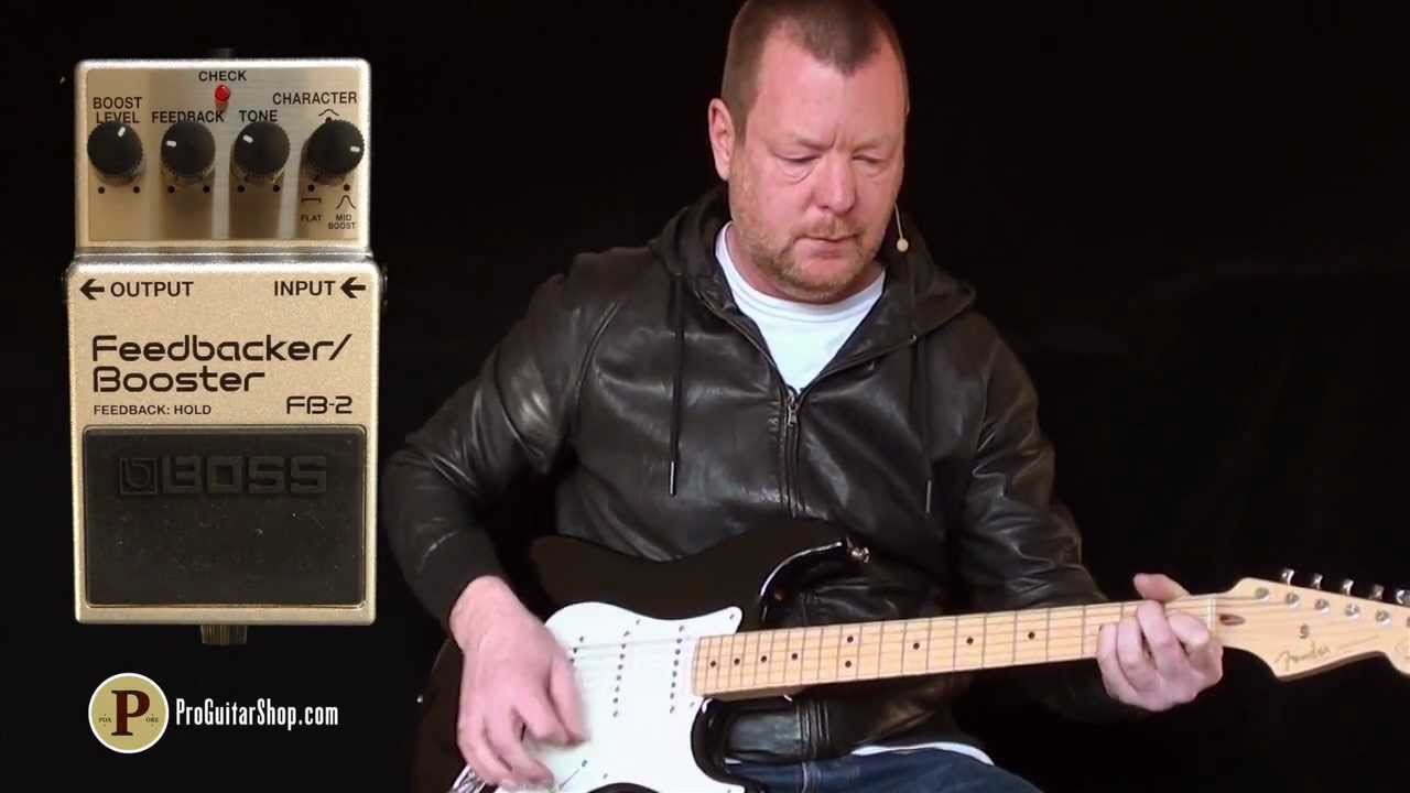 Boss FB-2 Feedbacker/ Booster - YouTube