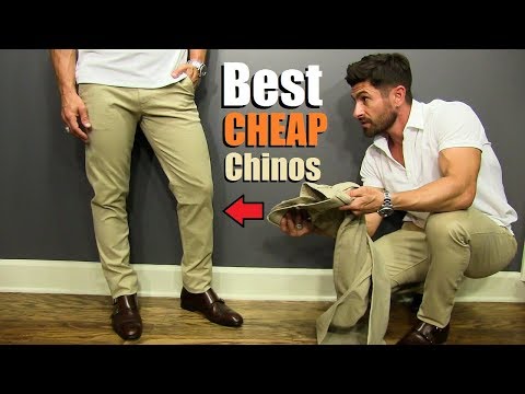 Testing Budget Friendly Chino Brands To Find The BEST (All Under