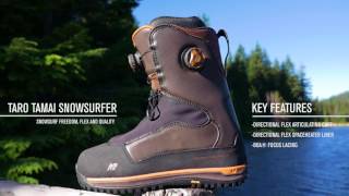 K2 TARO TAMAI SNOWSURFER—2018 Snowboard Boots - YouTube
