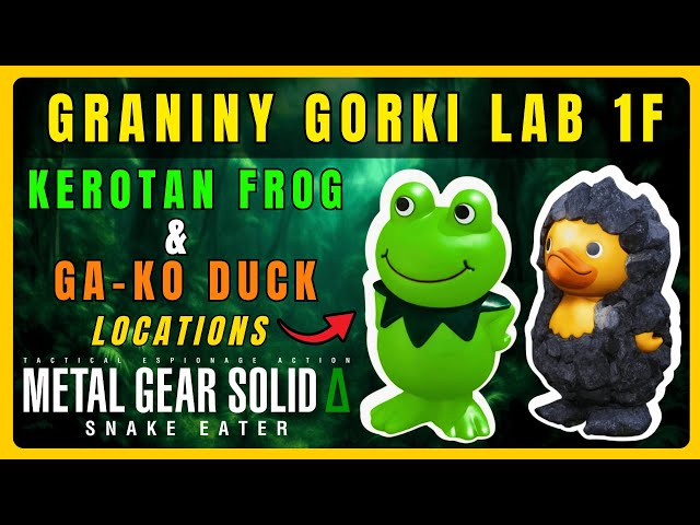 Graniny Gorki Lab 1F - Kerotan Frog & Ga-Ko Duck Locations - Metal