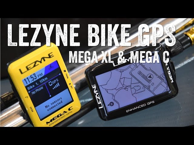 Quick Look: Lezyne Mega XL & Mega C GPS Units - YouTube