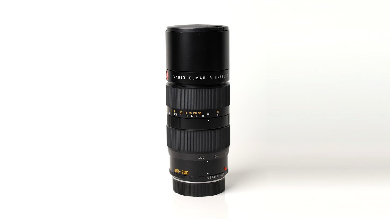 LEICA VARIO ELMAR R 80 200mm f4 lens overview - YouTube