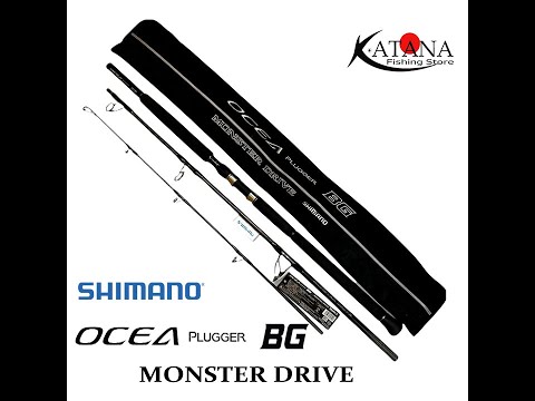 Cần Câu Shimano OCEA PLUGGER BG MONSTER DRIVE S86H-3 - YouTube