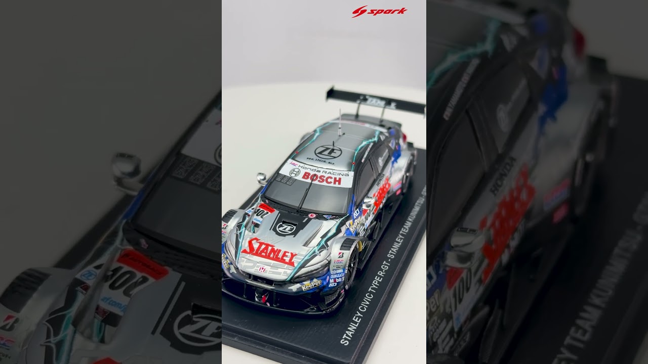 Spark SGT164 1/43 STANLEY CIVIC TYPE R-GT No.100 STANLEY TEAM