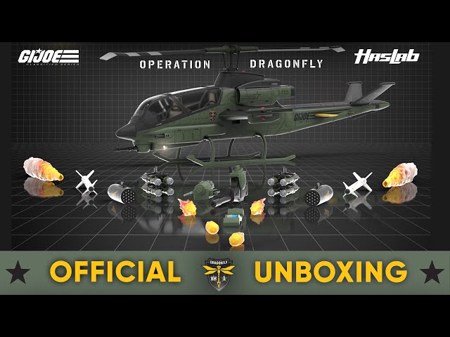 Unboxing the G.I. Joe Classified Series Assault Copter Dragonfly