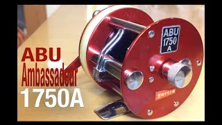 Reel Maintenance|Abu Ambassadeur 1750A|Vintage reel|Hirobou