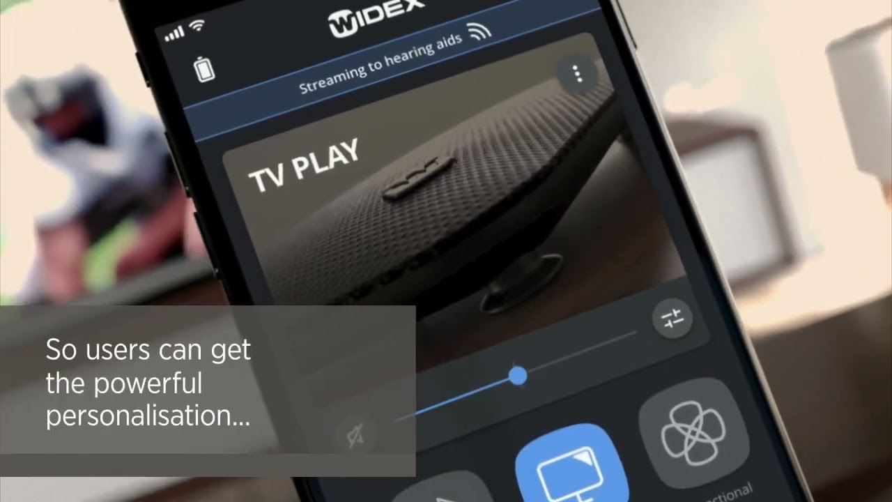 テレビ用アクセサリー | Widex