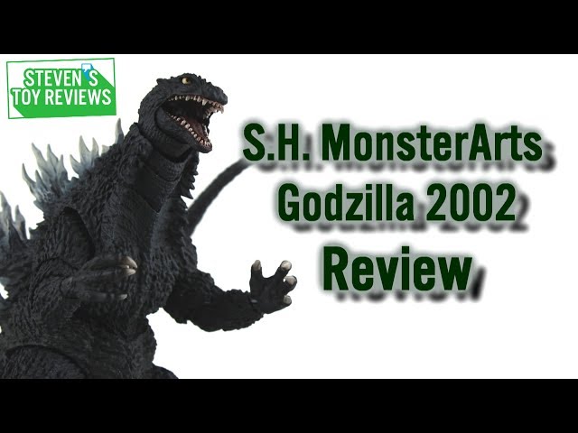 S.H. MonsterArts Godzilla 2002 Review ゴジラ 2002 - YouTube