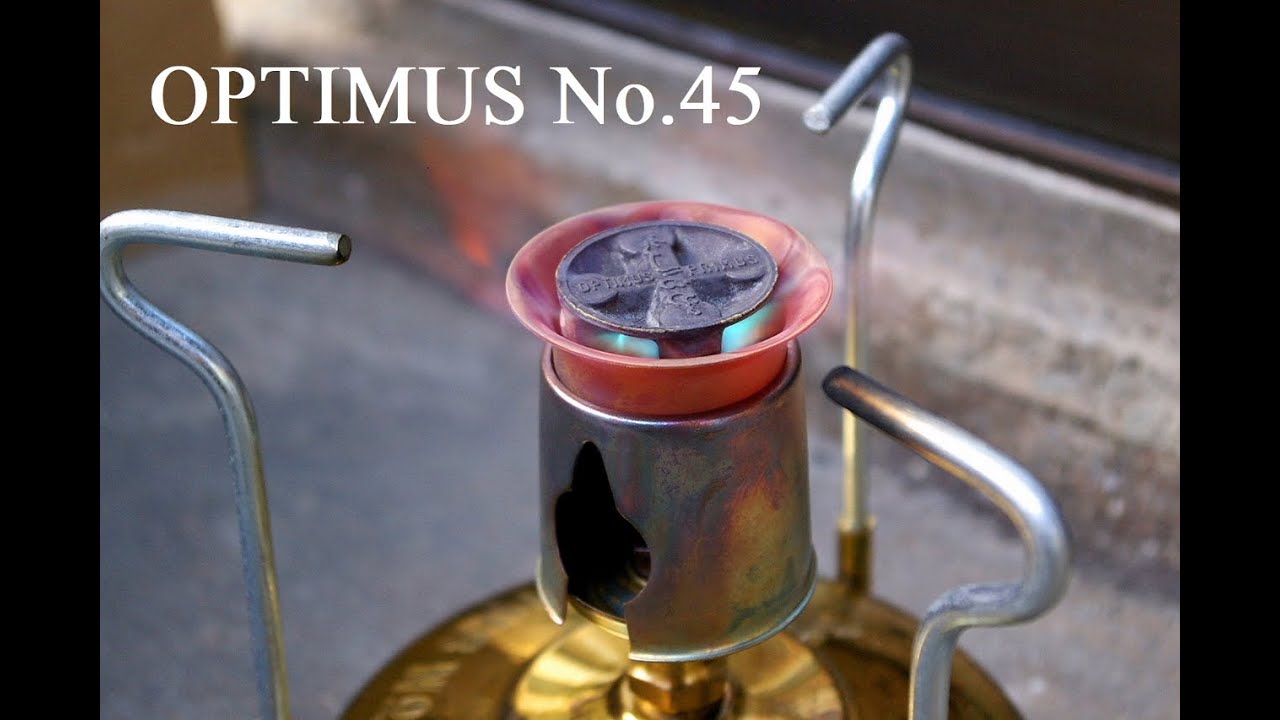 オプティマスNo 45の燃焼テスト OPTIMUS No.45 #kerosene - YouTube