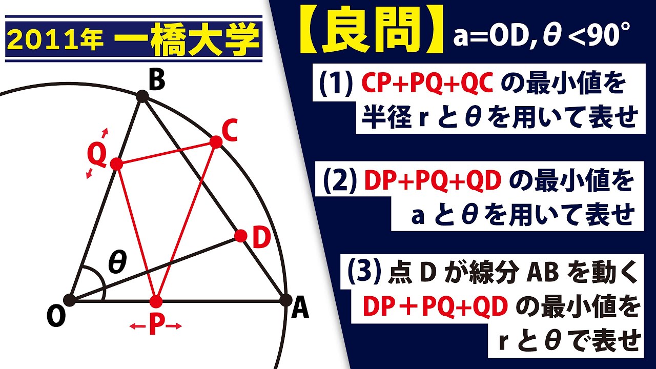 トリセツが終わった人へ】大学入試 大学受験 数学 解説 良問 2011年