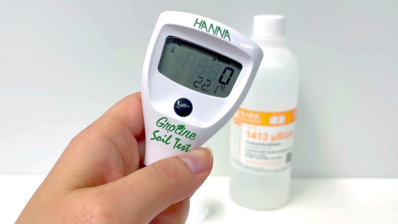 HI 98331N Soil Test 土壌ダイレクト EC/ ℃テスター HANNA(ハンナ