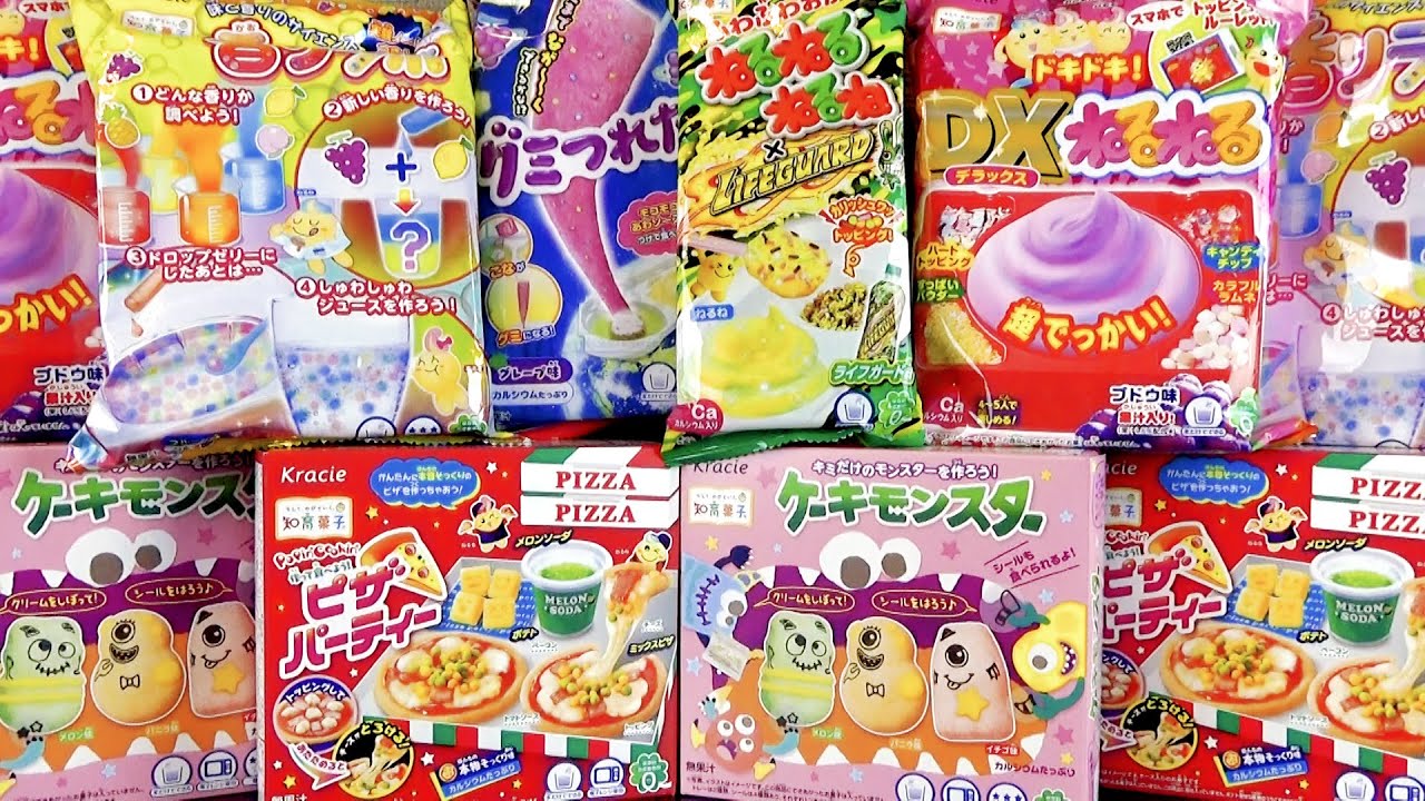 Let's make the newly released Kracie educational sweets! Cakes