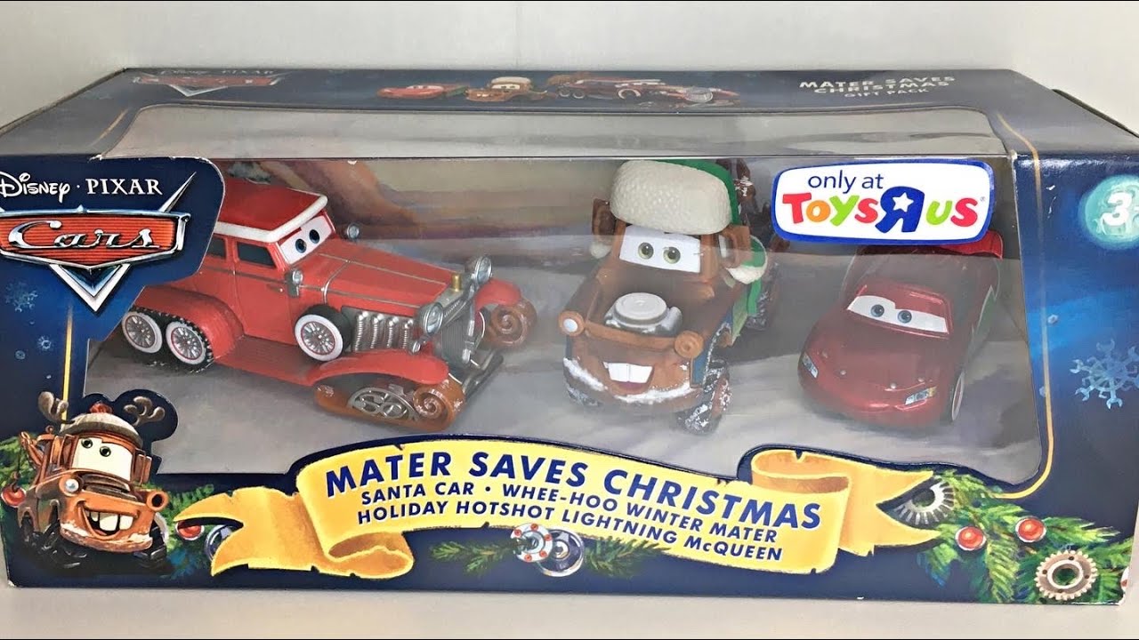 Mater Saves Christmas 3-Pack Gift Set 2010 Story Tellers Packaging