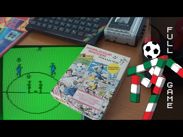 World Cup Soccer: Italia '90 - ZX Spectrum - Unboxing
