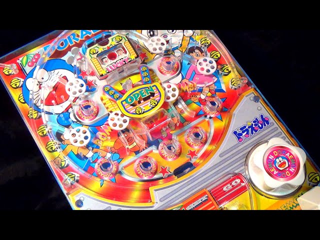 電動パチンコ】エポック社 ドラえもん ドラパチ 90年 おもちゃ